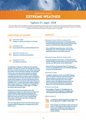 Typhoon 21 Japan Extreme Weather Case Study