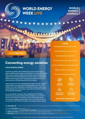 World Energy Week LIVE programme